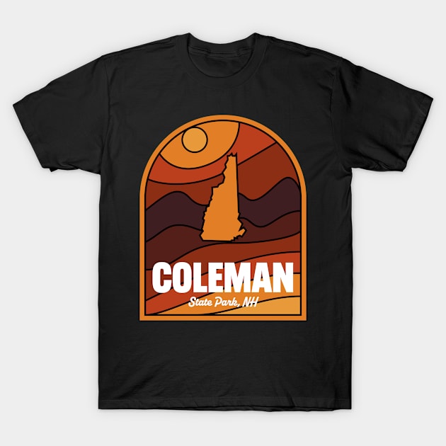 Coleman State Park New Hampshire T-Shirt by HalpinDesign